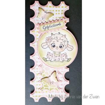 Nellie's Choice - Stempel "Little Lamb" Clear Stamps Nellie´s Cuties 