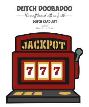 Dutch Doobadoo - Schablone A5 "Jackpot" Stencil - Dutch Card Art