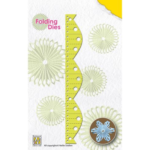 Nellie Snellen - Stanzschalone "Flower-4" Folding Dies