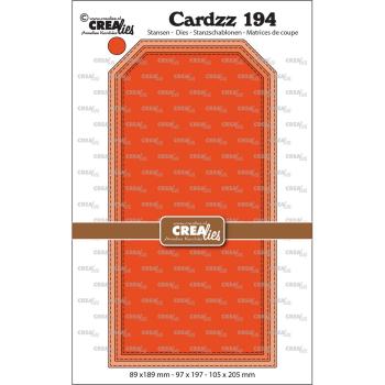 Crealies - Stanzschablone "Tags with stitchline" Cardzz Dies