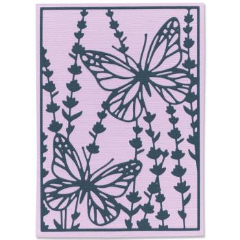 Sizzix - Stanzschablone "Botanical Card Front " Thinlits Craft Dies
