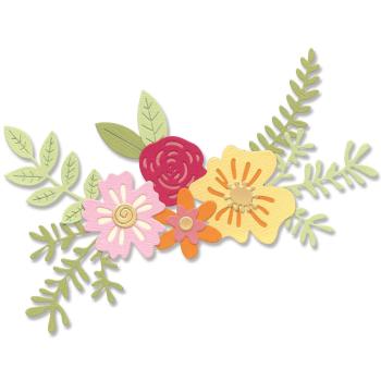 Sizzix - Stanzschablone "Floral Cluster " Thinlits Craft Dies