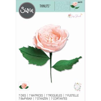 Sizzix - Stanzschablone "Garden Rose " Thinlits Craft Dies