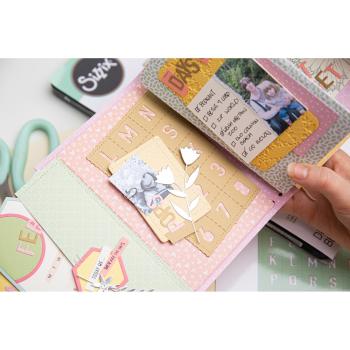 Sizzix - Stanzschablone "Library Pocket ATC Card & Tabs" Thinlits Craft Dies