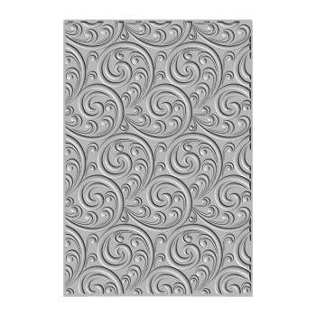 Sizzix - 3D Prägefolder "Ornamental Spiral" Embossing Folder