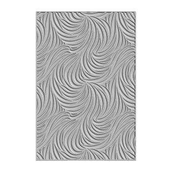 Sizzix - 3D Prägefolder "Flowing Waves" Embossing Folder