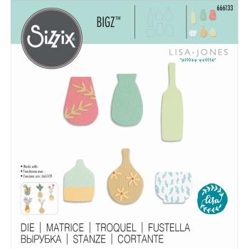 Sizzix - Stanzschablone "Crockery" Bigz Craft Dies