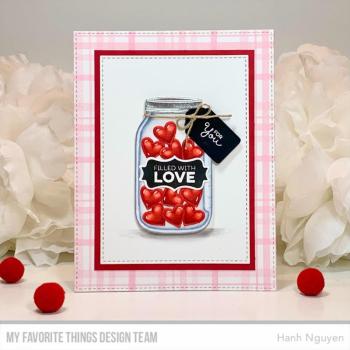 My Favorite Things - Stempel "Mason Jar Labels" Clear Stamps