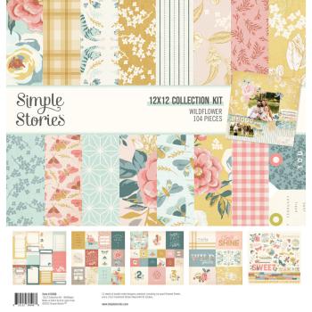 Simple Stories - Collectors Essential Kit "Wildflower" 12 Bogen Designpapier