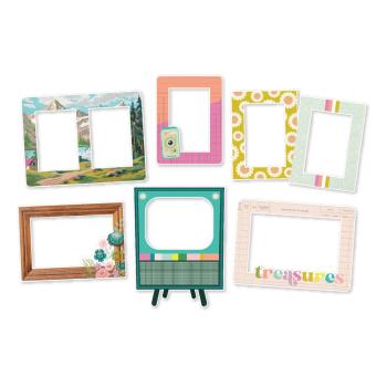 Simple Stories - Chipboard Frames "Flea Market" 