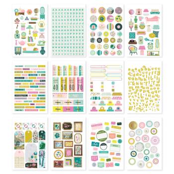 Simple Stories - Aufkleber "Flea Market " Sticker Book