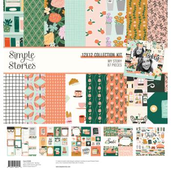 Simple Stories - Collectors Essential Kit "My Story" 12 Bogen Designpapier