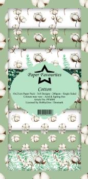 Paper Favourites - Designpapier "Cotton" Slim Paper Pack 3x8 Inch - 24 Bogen