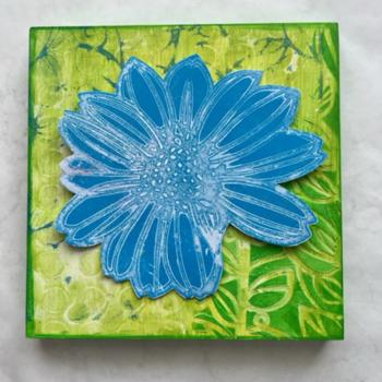 The Crafters Workshop - Schablone 6x6 Inch "Leafy Vines" Stencil