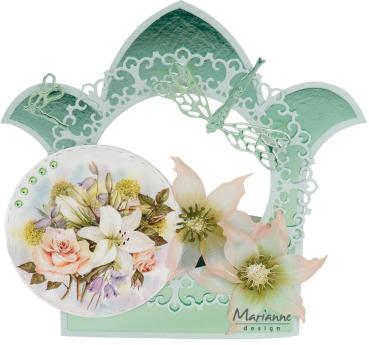 Marianne Design Decoupage A4 "Circles Spring" 1 Bogen