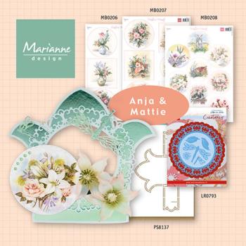 Marianne Design - Präge- und Stanzschablone "Dragonfly Circle" Creatables Dies