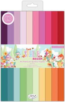 Craft Consortium - Papierblock A4 "Let Spring Begin" Paper Pad - 20 Bogen