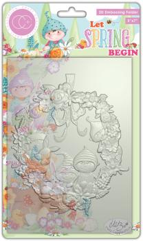 Craft Consortium - Prägefolder "Let Spring Begin" 3D Embossingfolder