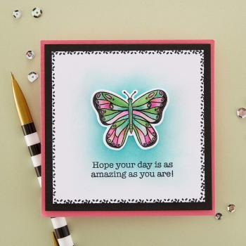 Spellbinders - Stanzschablone "Butterfly Kisses" Dies Ranger by Simon Hurley