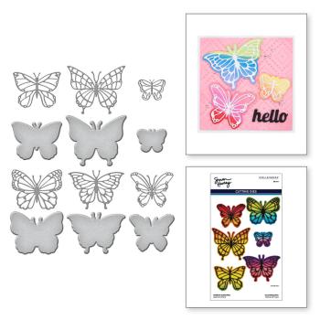 Spellbinders - Stanzschablone "Brilliant Butterflies" Dies Ranger by Simon Hurley