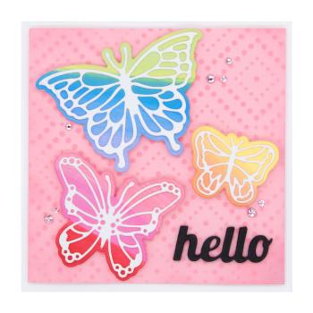 Spellbinders - Stanzschablone "Brilliant Butterflies" Dies Ranger by Simon Hurley