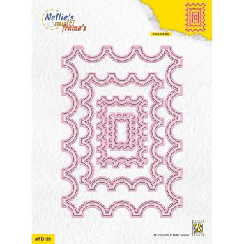 Nellie's Choice - Stanzschablone "Rectangle" Multi Frame Dies