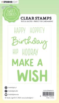 Studio Light - Stempel "Make a Wish" Clear Stamps