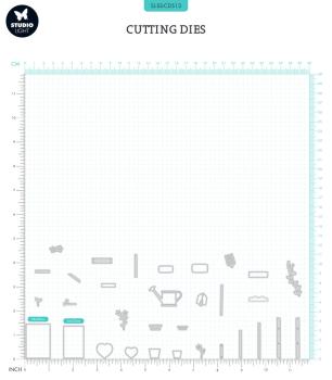 Studio Light - Stanzschablone "Garden House Add-Ons" Dies