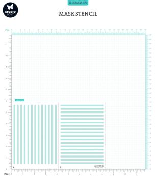 Studio Light - Schablone "Stripes" Layered Stencil