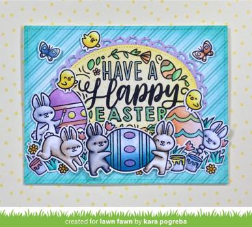 Lawn Fawn - Stempel "Eggstraordinary Easter" Clear Stamps