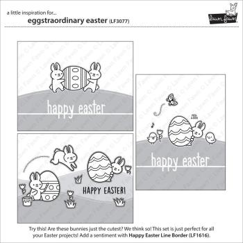 Lawn Fawn - Stempel "Eggstraordinary Easter" Clear Stamps