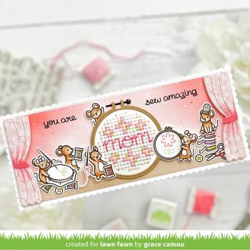 Lawn Fawn - Stanzschablone "Embroidery Hoop" Dies