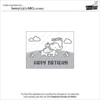 Lawn Fawn - Stempel "Henry Jr.'s ABCs" Clear Stamps