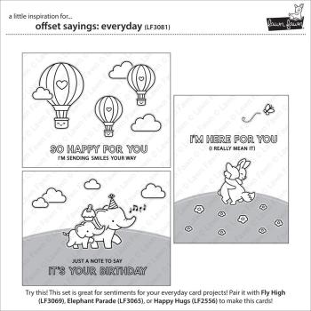 Lawn Fawn - Stempel "Everyday" Clear Stamps