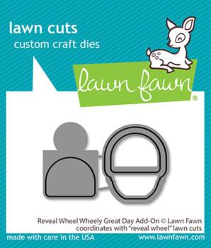 Lawn Fawn - Stanzschablone "Reveal Wheel Wheely Great Day" Add-on Die