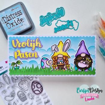 Carlijn Design - Stanzschablone "Gnome Baby & Easter " Dies