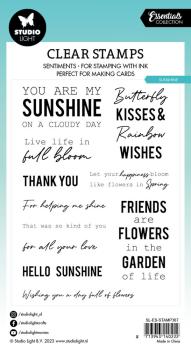 Studio Light - Stempelset "Sunshine" Clear Stamps