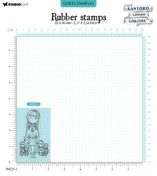 Studio Light Gorjuss - Stempel "Seven Sisters" Cling Stamp S