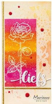 Marianne Design - Stempel "Border Rose" Clear Stamps