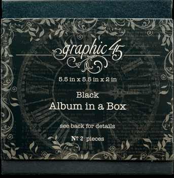 Graphic 45 - Album in einer Box "Black"