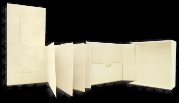 Graphic 45 - Album in einer Box "Ivory"