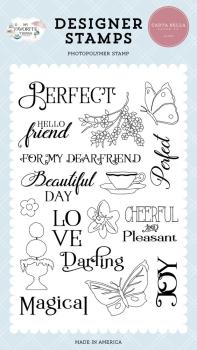 Carta Bella - Stempelset "For My Dear Friend" Clear Stamps