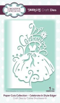 Creative Expressions - Stanzschablone "Celebrate In Style Edger" Paper Cuts Craft Dies