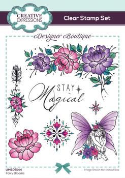 Creative Expressions - Stempelset A6 "Fairy Blooms" Clear Stamps