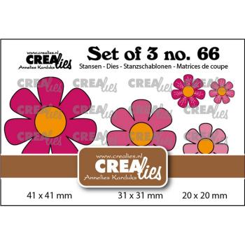 Crealies - Stanzschablone "With & Without Grooves" Dies