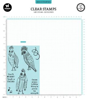 Art By Marlene - Stempelset "Don't Worry" Signature Collection Clear Stamps