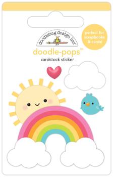 Doodlebug Design - Doodle-Pops "Hello Sunshine" Sticker 