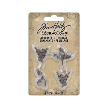 Tim Holtz - Idea Ology - Metall Elemente "Adornments Foliage"