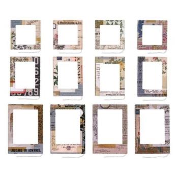 Tim Holtz - Idea Ology - Stanzteile "Layer Frames Collage" Die Cuts