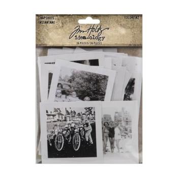 Tim Holtz - Idea Ology - Papier Dekoration "Snapshots Volume 2"